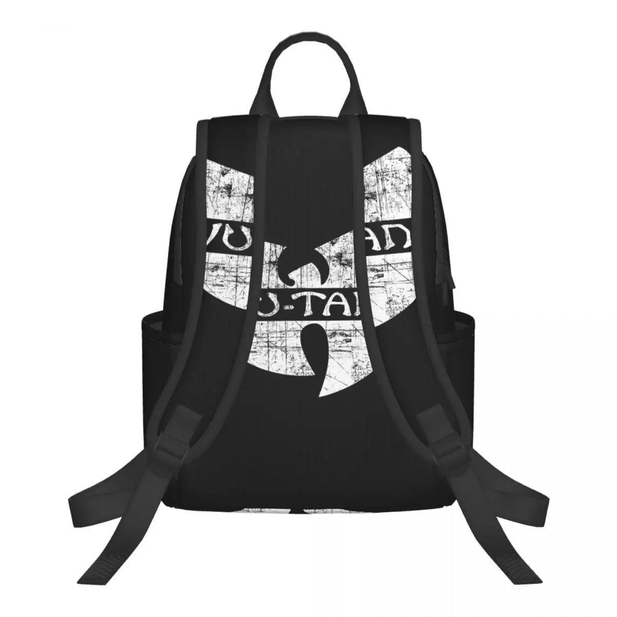 Wu Tang Clan Print (6) Student Backpack School Bag Hiking Travel Daypack for Boys Girls Bookbag Shoulder Bags