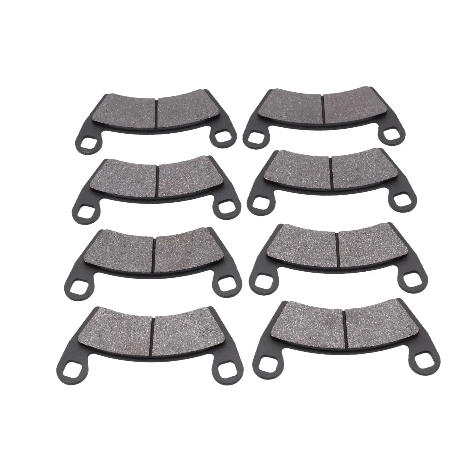 8x Front and Rear Brake Pads Set Stable Performance for RZR XP1000