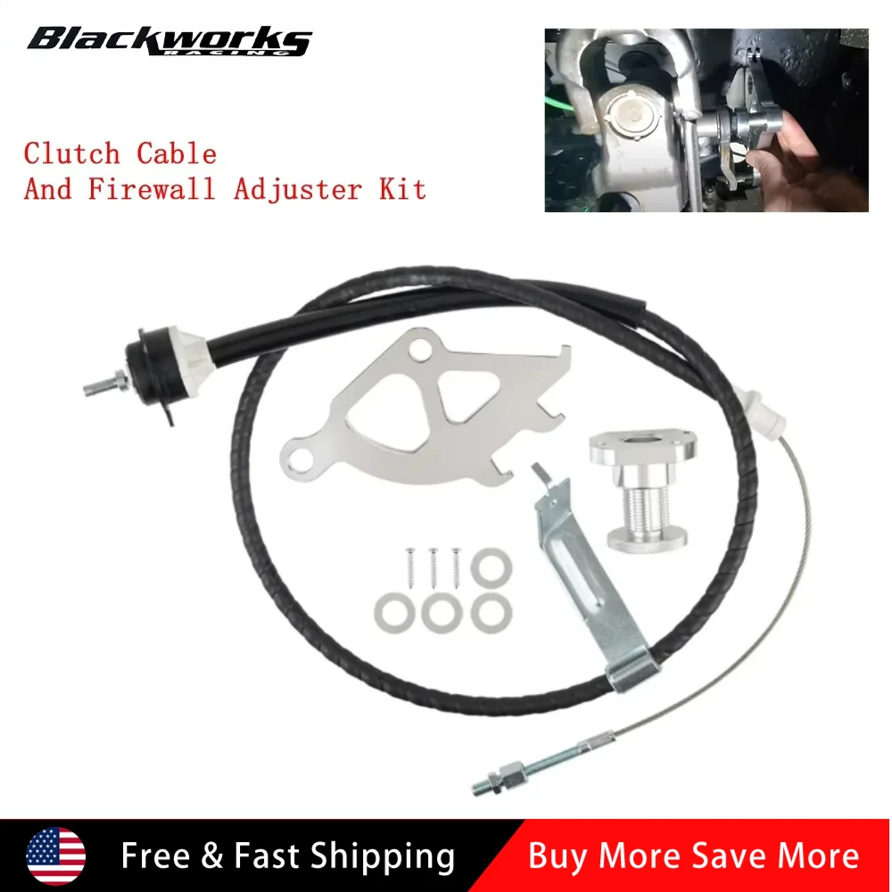 

Алюминиевый трос сцепления и комплект регулятора брандмауэра для Ford Mustang V6 V8 Quadrant 1996-2004 гг.