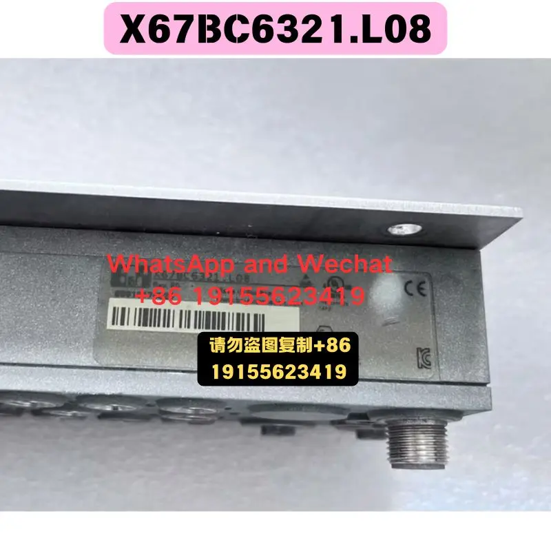Used OEM disassembled parts X67BC6321.L08 PLC module Functional test OK Quick delivery