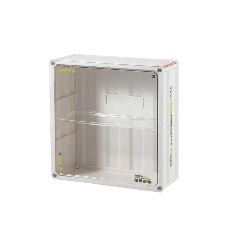 Labubu-Displaybox, magnetisch, zur Wandmontage, geschichtet, transparent, staubdicht und feuchtigkeitsbeständig, kann überlagert werden.