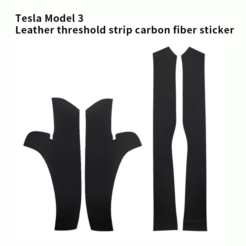 Achter Instaplijsten Guards Voor Tesla 2021-2023 Model 3 Innerlijke Protector Plaat Cover Trim Auto Anti-Vuile Bumper welkom Pedaal Kick Pad