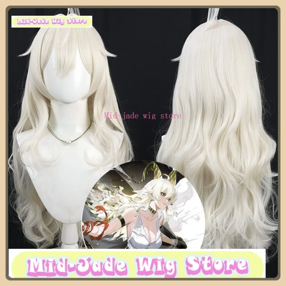 

Магазин париков среднего нефрита Wuthering Waves Jiyan Damaged Ver. Парик для косплея, аниме, игра, ролевые игры, синтетические волосы, вечеринка на Хэллоуин