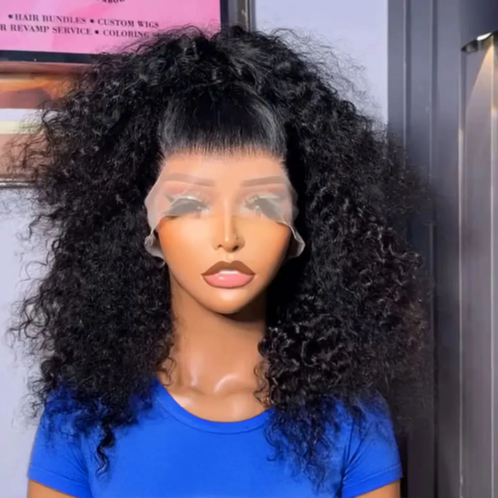 

250% Jerry Curly Short Bob Wig Human Hair 13x4 13x6 360 Full HD Lace Frontal Wig Glueless Wig Human Hair Water Wave Frontal Wig