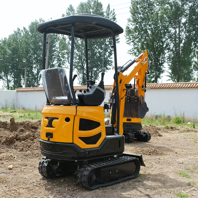 

Customized mini excavator 1.2 tons high-quality farm garden excavator 1 tons 2 tons Digger for sale