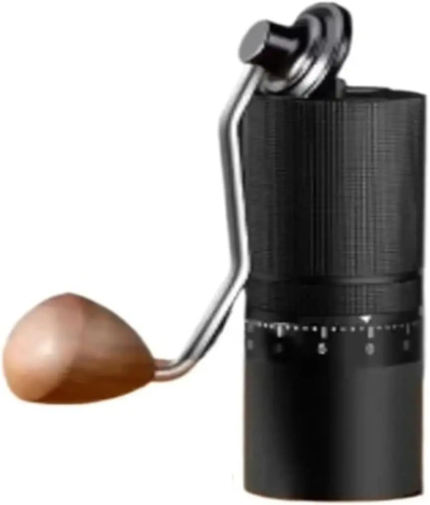 

Coffee Grinder External Adjustable Grinder Stainless Steel Cone Burr Hand Coffee Mill Travel Camping Kitchen Office Use