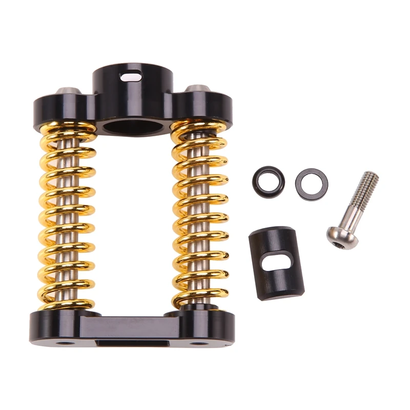 

Folding Bike Part Replacement Parts Front Shock Absorber Double Spring Shock Absorber For Birdy3 P40/R20/GT/CITY ,Gold