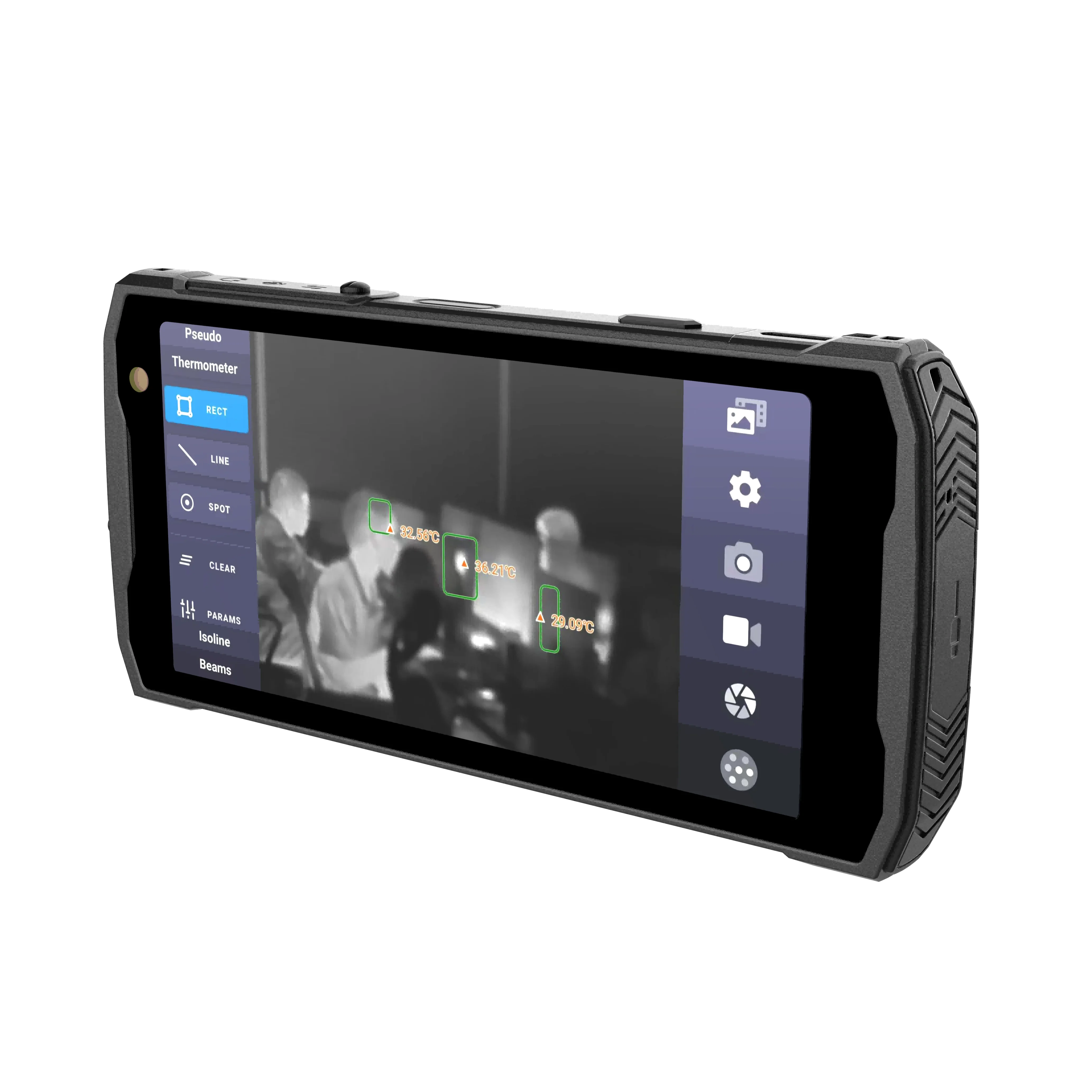 Astral Sense Thermo 5G PTZ Camera Smart Integrated Inspection Thermal Infrared Imager Night Vision CMOS Memory Card 1-Year