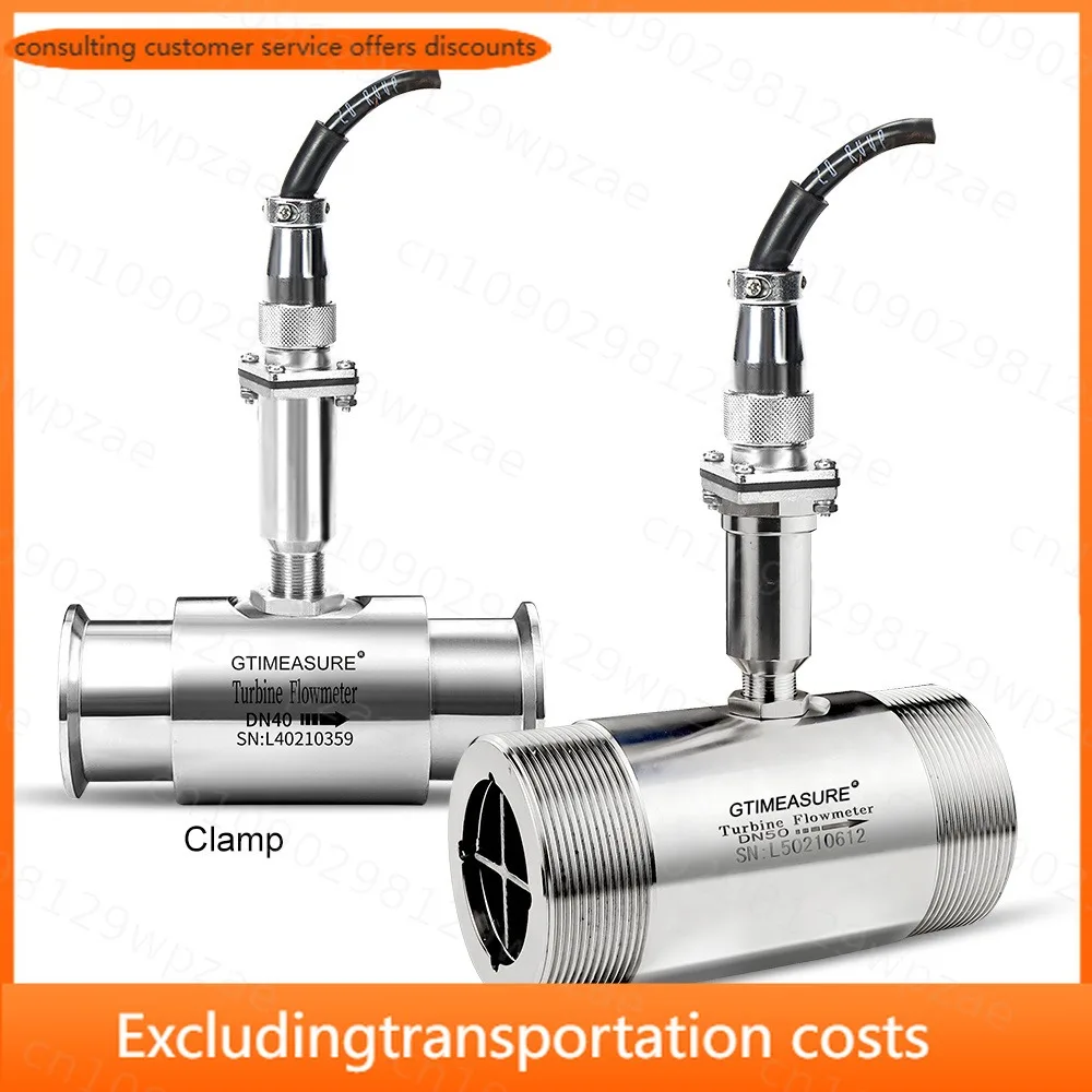 High Temperature Hot Water Liquid Water Flow Sensor Tri Clamp Stainless Steel Water Flow Sensor for Hydraulic Fuel
