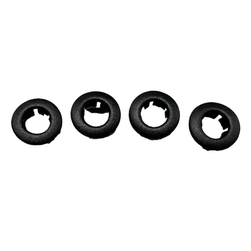 

ABXN-51418200729 4Pcs Car Door Panel Lock Knob Bushing Trim Ring For BMW E46