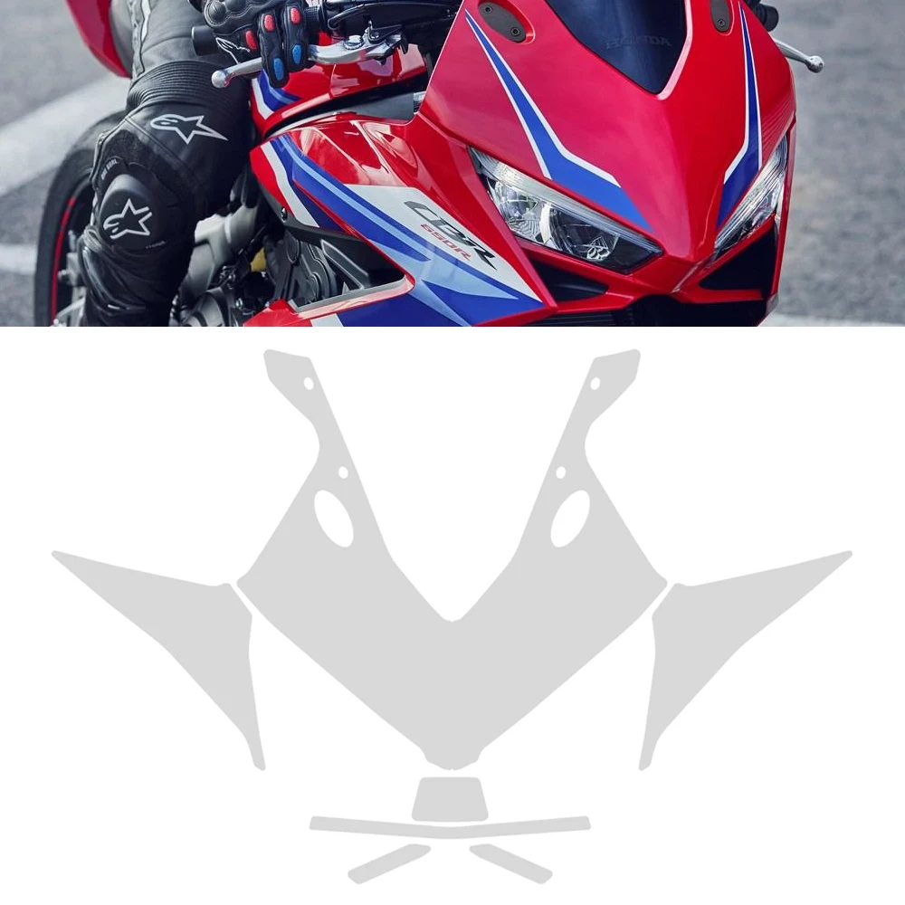 Motorcycle Accessories Fairing Tank Anti-scratch Transparent Protect For HONDA CBR650R CBR 650 R 2024- TPU Paint Protection Film