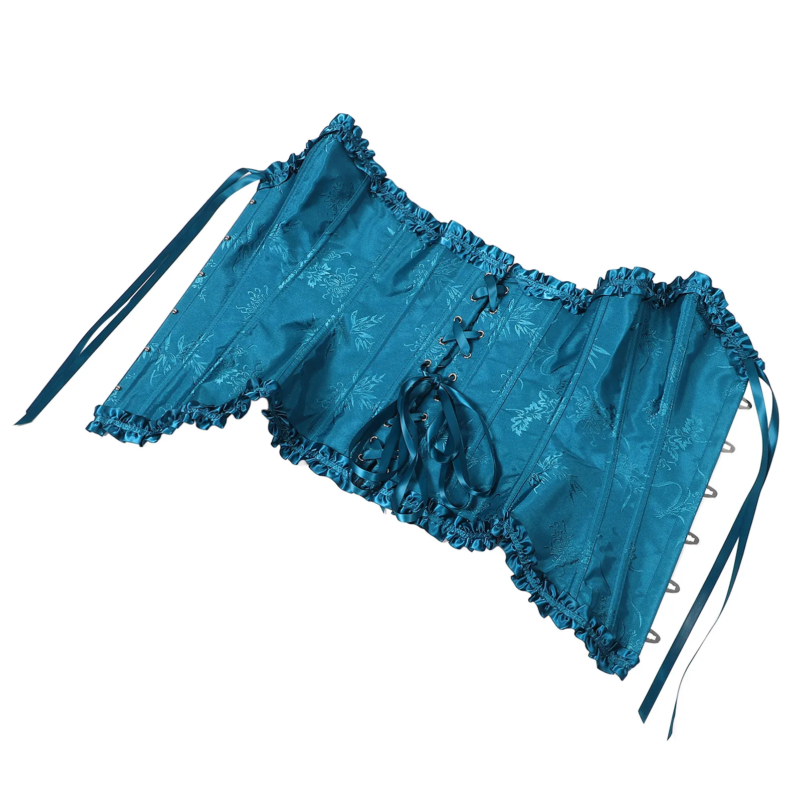 

Shapewear Women Body Tied Clothes Waist Shaper Dress Corset Bone Tops Halloween Lace Thong Firm Camisole Pregnant