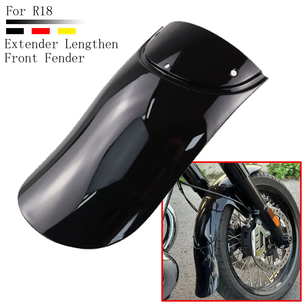 Motorcycle For BMW R18 Classic 2020-2023 Accessories Extender Lengthen Front Fender Mudguard Splash Guard R 18 100 Year Part