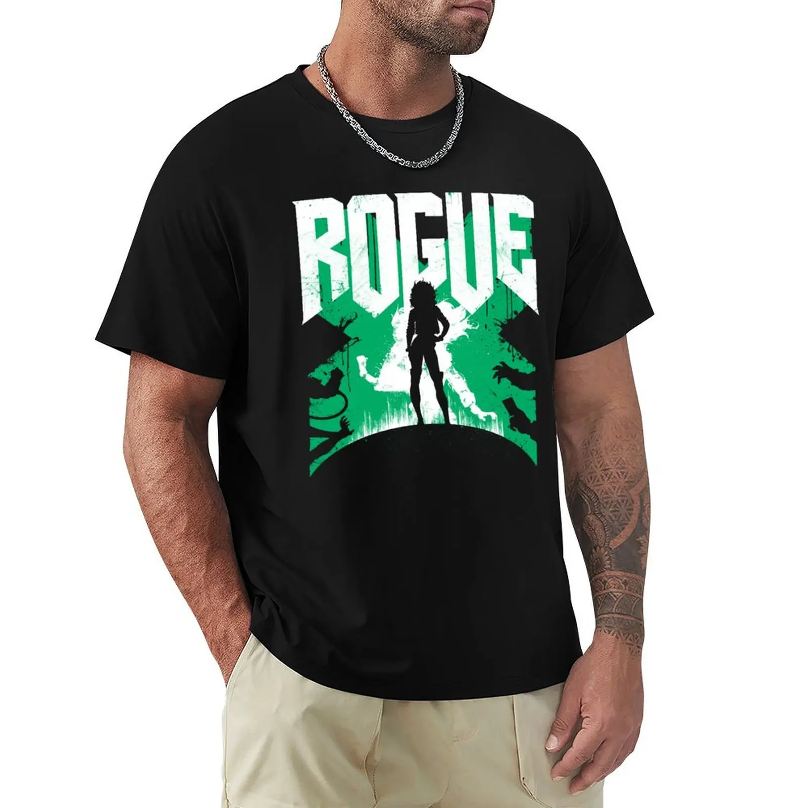 

Rogue 1992 97 T-Shirt shirts graphic tees affliction shirts T-shirts for men cotton