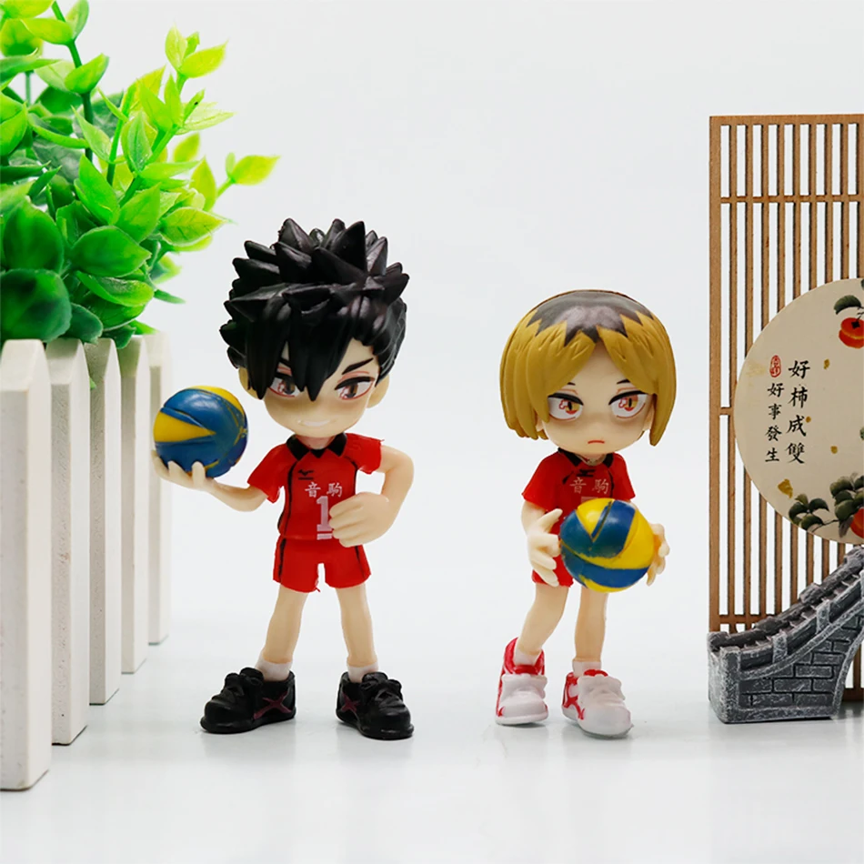 Authentic COSBI Haikyuu!! Blind Box Trendy Collectible PVC Figure - Hinata Shoyo Kageyama Tobio - Anime Surprise Gift Doll