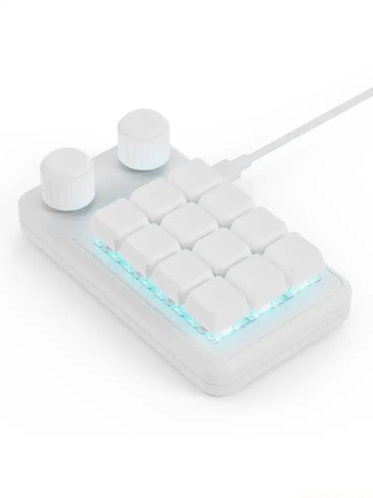 Handed Mechanical Keyboards with Programmable Hotkeys and Type C Cable