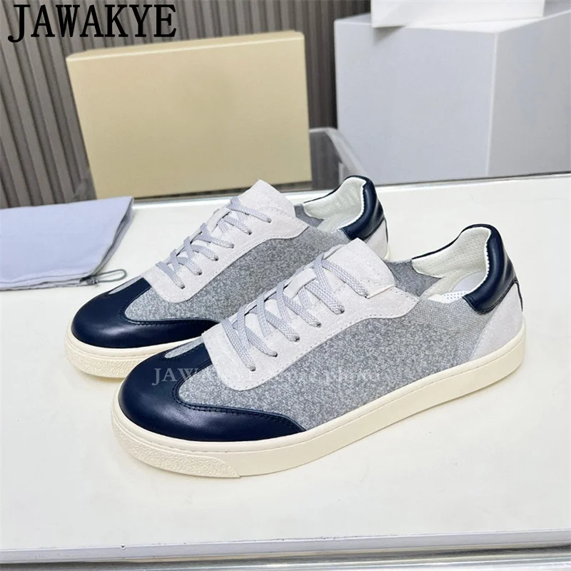 JAWAKYE Man's New Lace Up Sneakers Shoes Height Increasing Breathable Driving Flat Shoes Trainers Shoes Male Casual Sneakers Men