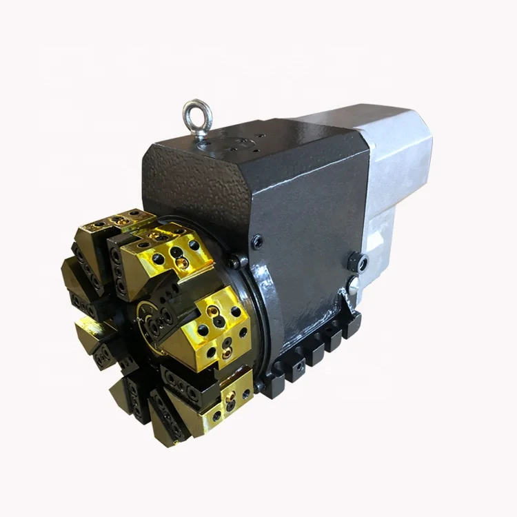 Unidirectional Choose Tool WD100-6 Horizontal Tool Turret Lathe Turret XWD 6 Position Cnc Lathe Power Tool Turret