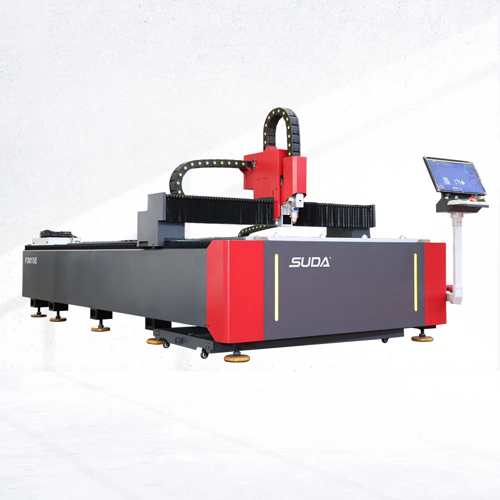 

Hot Selling Model F3000E 1-3KW Fiber Laser Cutting Machine Chinese Manufacture for Sheet Metal Supports AI BMP PLT Formats