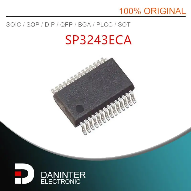 SP3243 SP3243ECA SP3243ECAZ SSOP28 10 قطعة/الوحدة