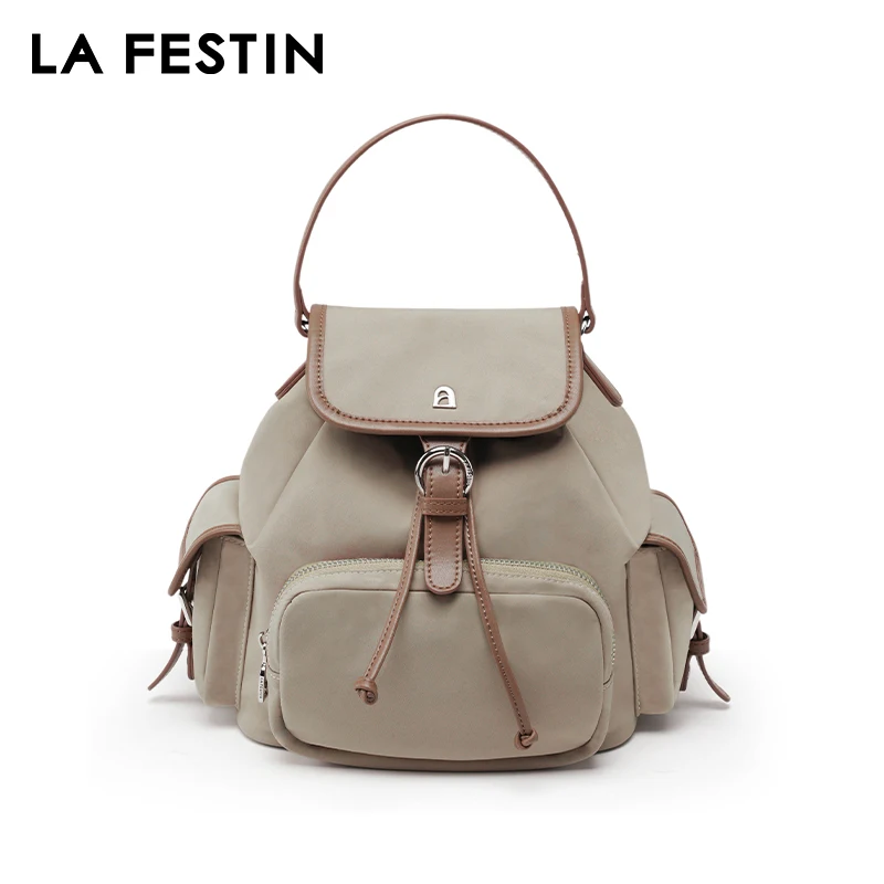 LA FESTIN Original Brand 2025 New Backpacks Woman Fashion Shoulder Bag Large Capacity Tote Bag Luxury Designer Bags Lady Handbag