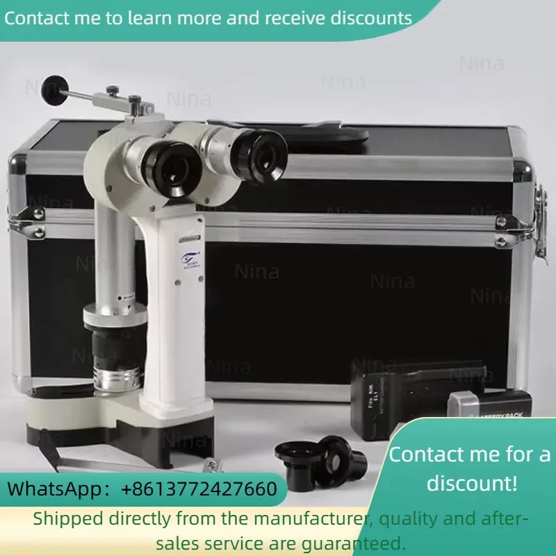 Portable ML-5S1 Pocket Optical Hand-Held Biomicroscope Optics Instrument for Anterior Eye Exam