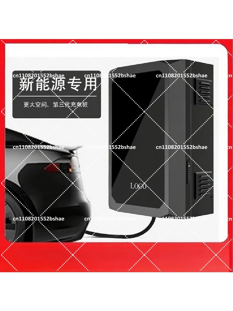 Outdoor EV Charger Station Protective Box Weatherproof Dustproof for Home Garage Wall Mount