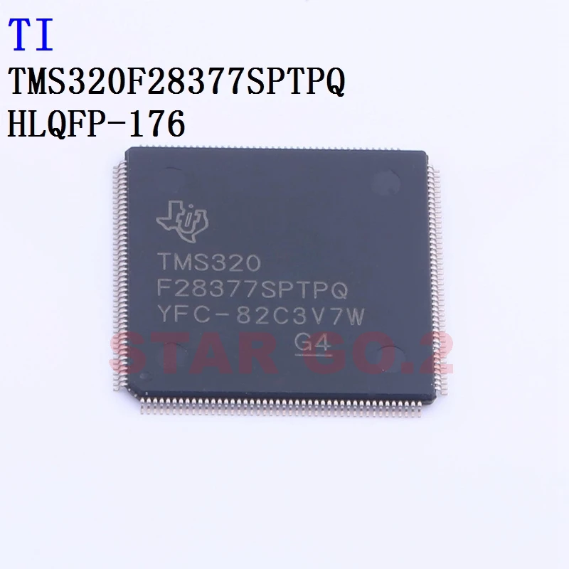 

Микроконтроллер HLQFP-176 TI, 1 шт., TMS320F28377SPTPQ