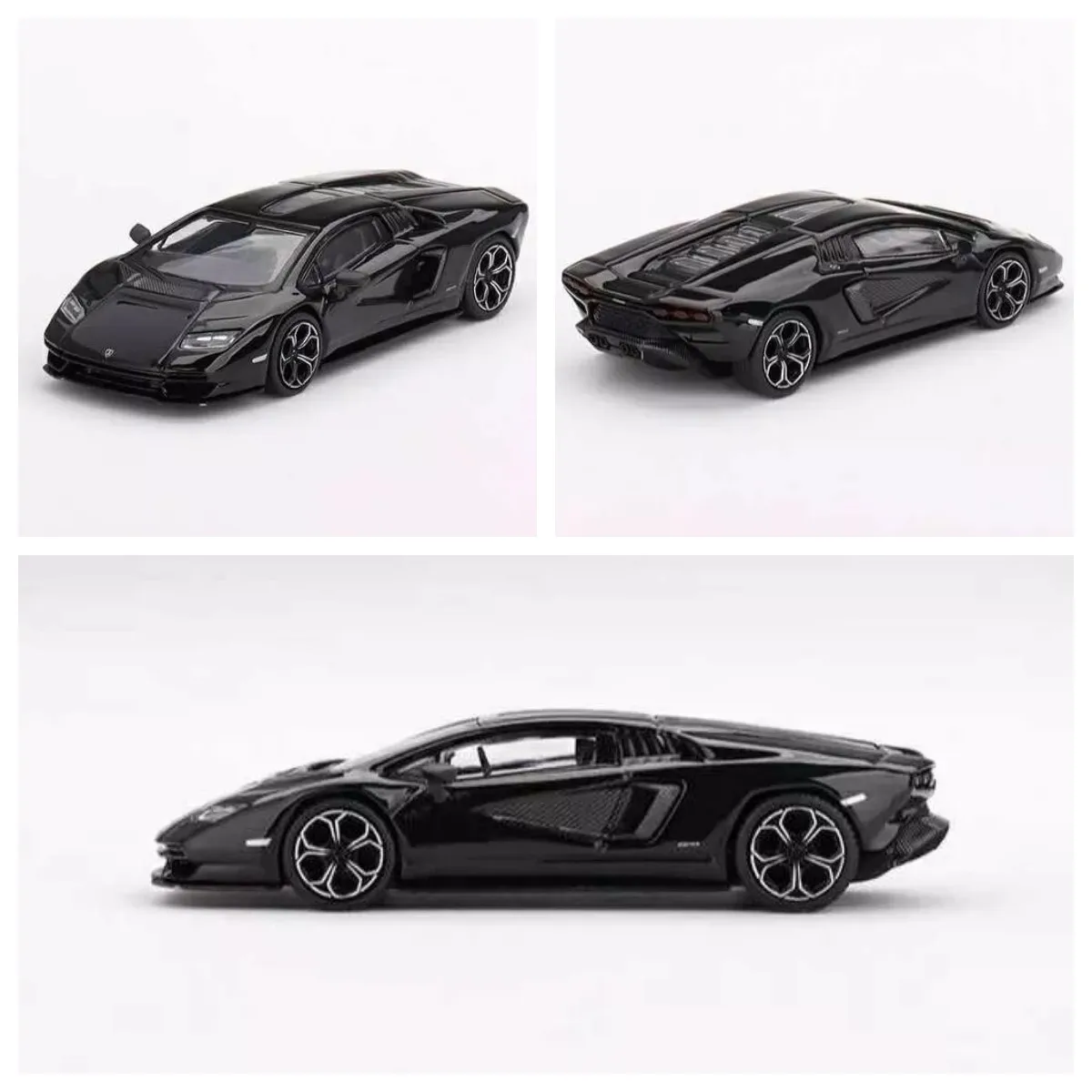 

MINI GT Councath LPI 800-4 #607 Black (LorR Random delivery) ~ 1/64 Diecast Model Car Collection Limited Edition Hobby Toys