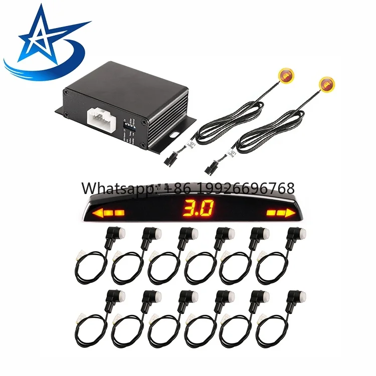 

Kit Warning Ultrasonic Reverse 8 Parking Sensor Blind Spot Assist System
