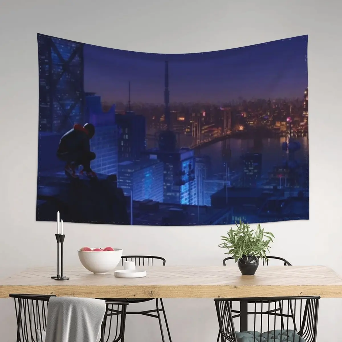 

Into the Spiderverse Tapestry Room Decorator Wall Hangings Decoration Room Decor Korean Style Tapestry