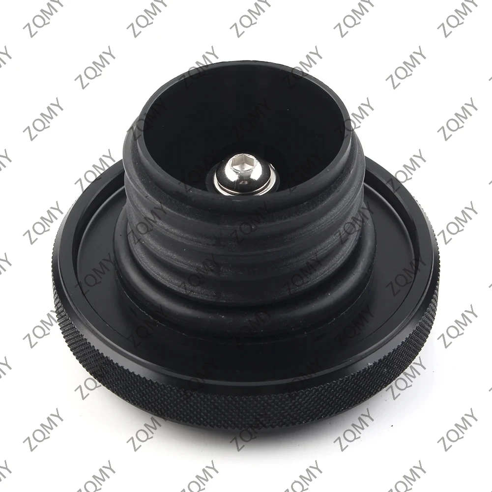 1 pz moto ventilato tappo del Gas coperchio del serbatoio del carburante per Harley Dyna Road King Heritage Softail 1982-up alluminio nero/cromato