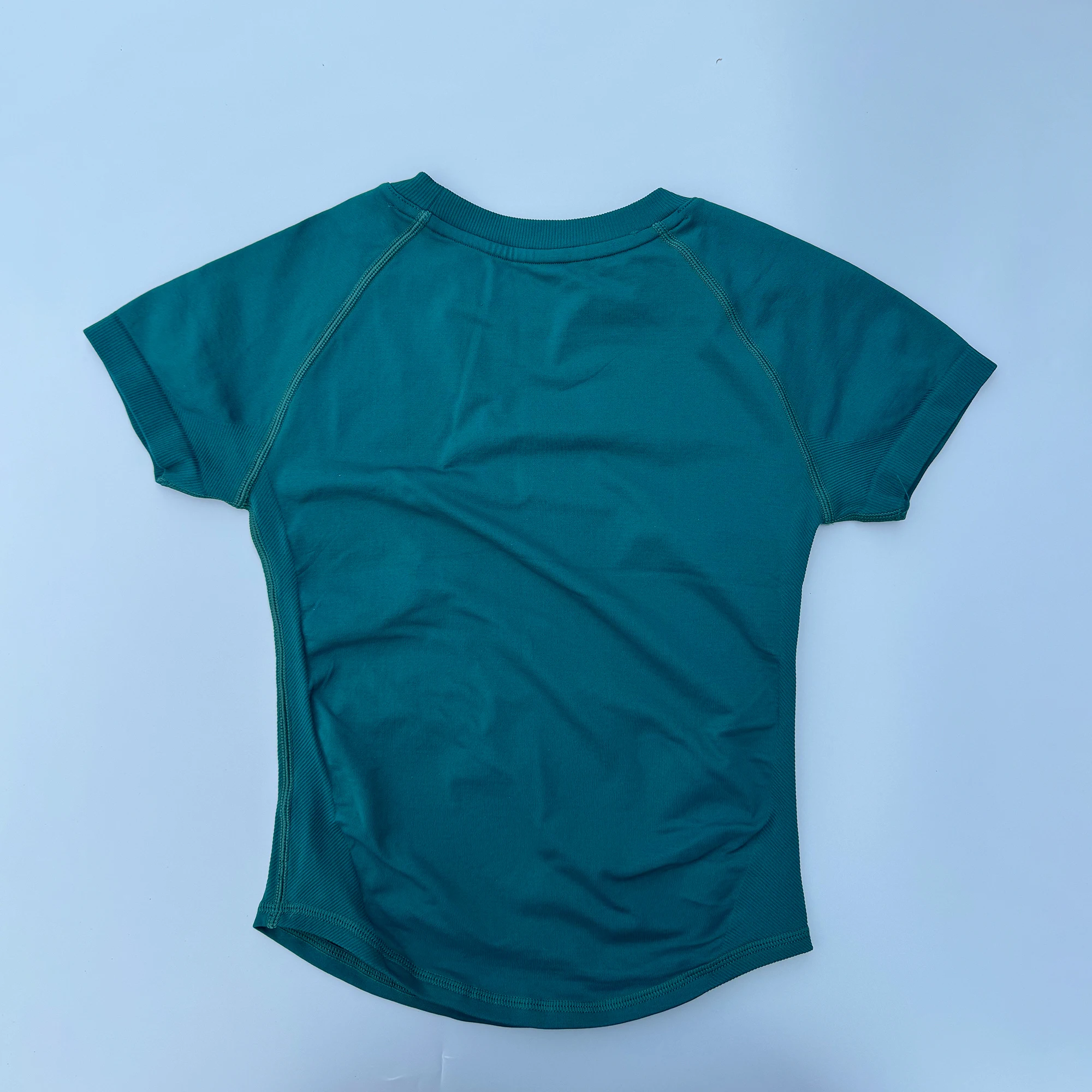 SWEAT UNDFYNE Sport Short Sleeve Top Seamless Yoga Leotard Clothing Women Running Sports Workout Shirts Fitness Sports Vest image 4