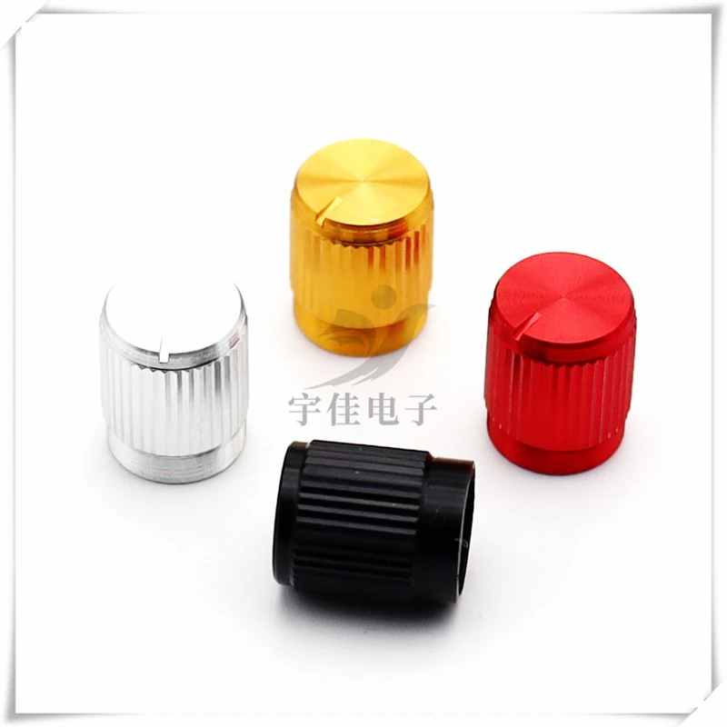 3PCS 10×12 Aluminum Alloy Knob cap, Flower Shaft Potentiometer Adjustment cap, Electronic switch, Power Amplifier Knob Cap