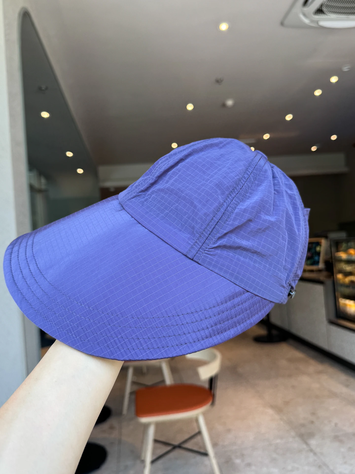 

New big brim sunshade quick-drying hat light and thin travel sunscreen big head circumference sun hat men