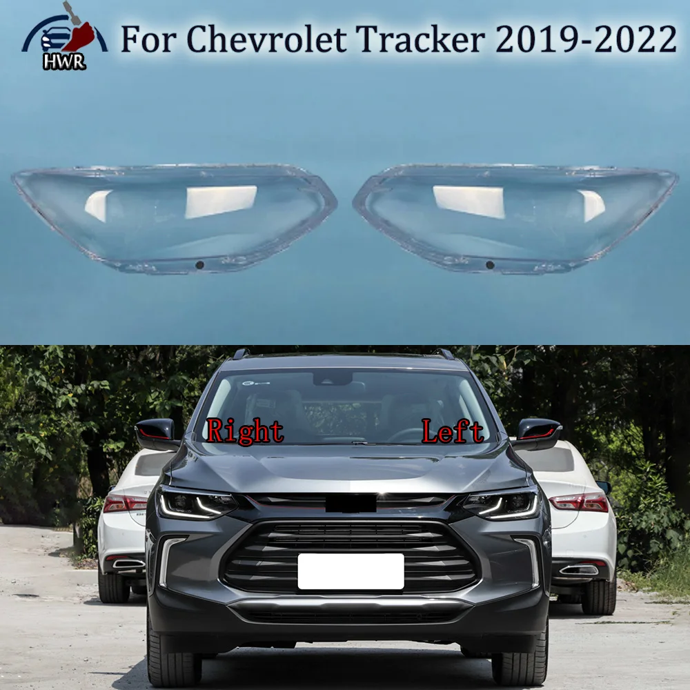 Transparent Headlamp Cover Lamp Shade Front Headlight Shell Lampshade Lens shell For Chevrolet Tracker 2019 2020 2021 2022