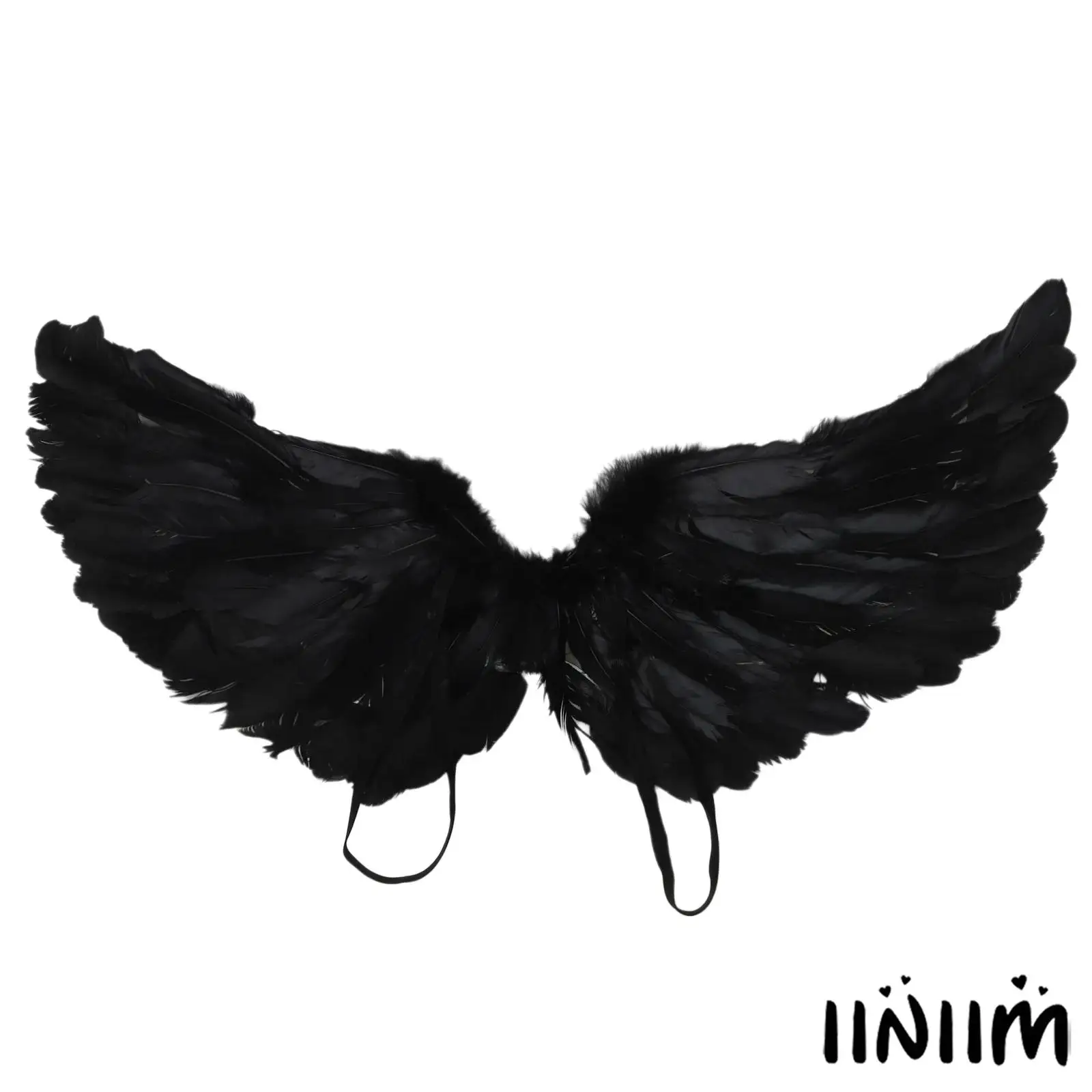 유니섹스 전문 사진 천사 날개 깃털 빠른 변경 탄성 스트랩 엉킴없는 날개 코스프레 성인 어린이