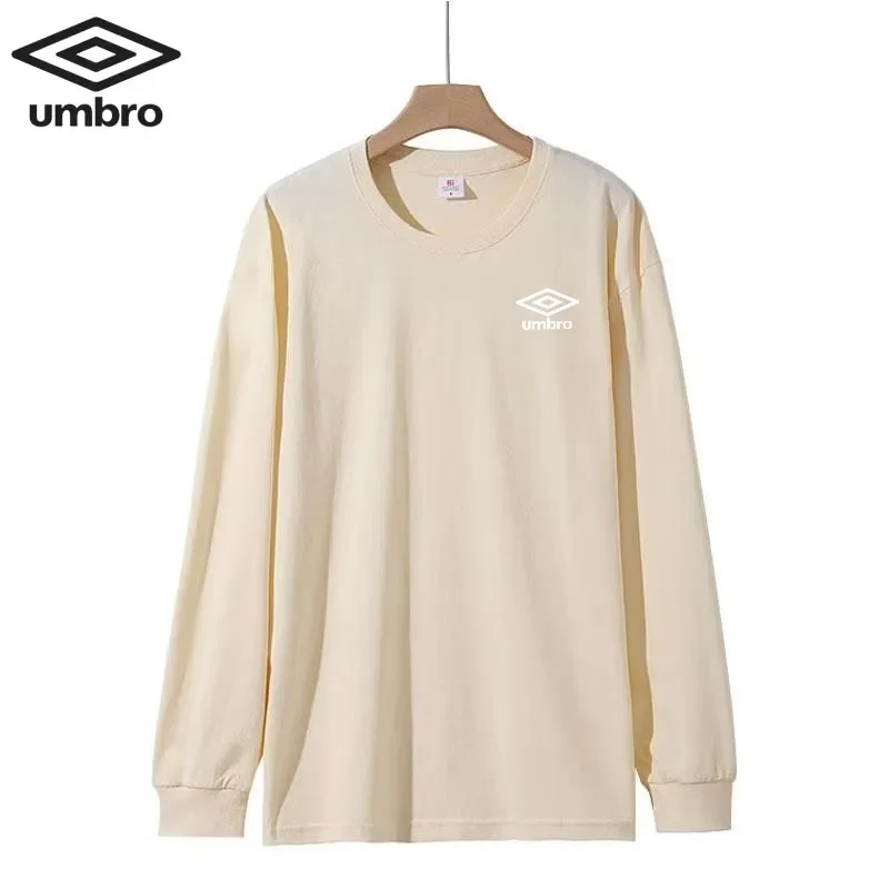 Spring and Autumn Embroidery New Cotton Trendy Fashion Round Neck Loose T-shirt Long Sleeve Versatile Top