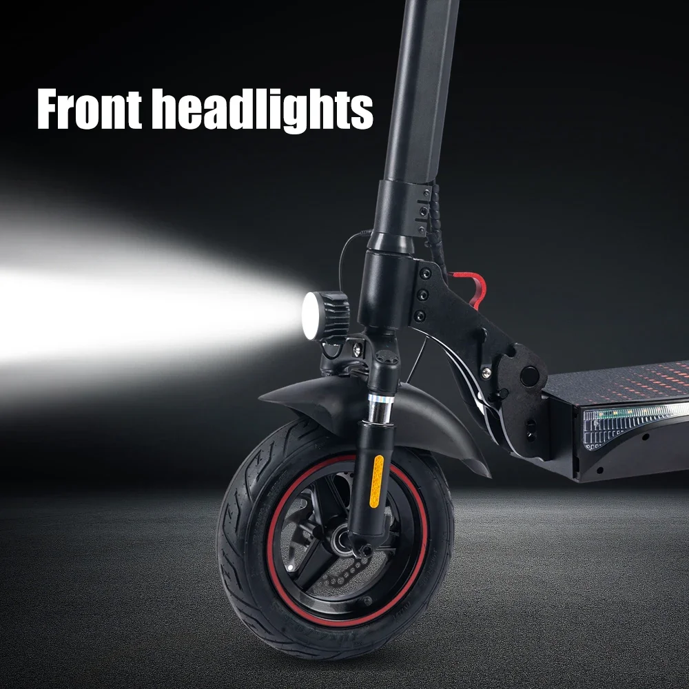 بطارية ليثيوم T4 مقاس 10 بوصة، سكوتر كهربائي للطرق الوعرة، قابل للطي وخفيف الوزن #5