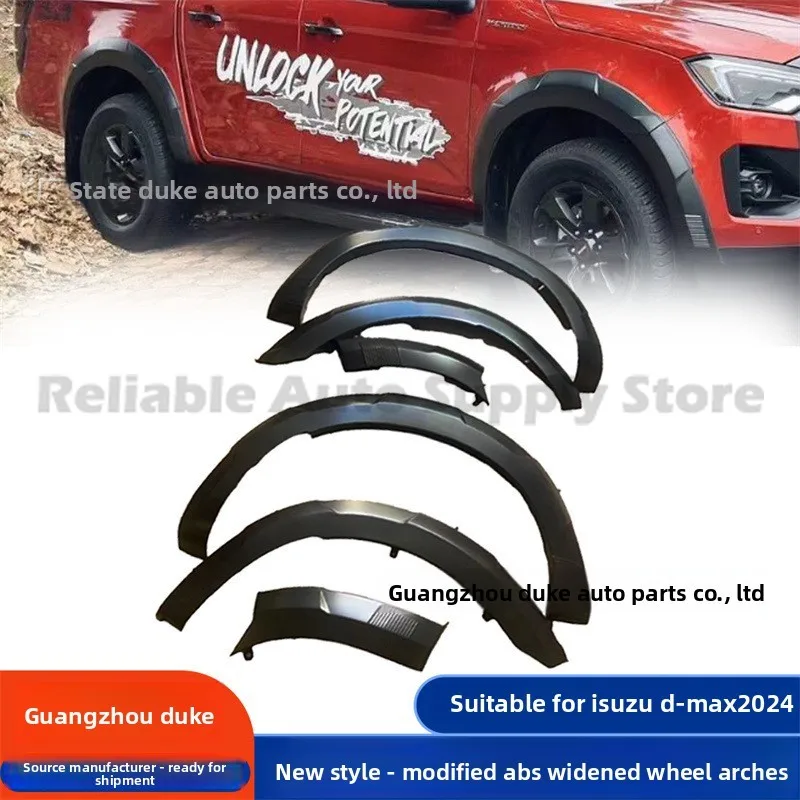 

Для Isuzu Dmax 2024, широкие крылья, внедорожные брызговики, обновление пикапа, стильный новый дизайн