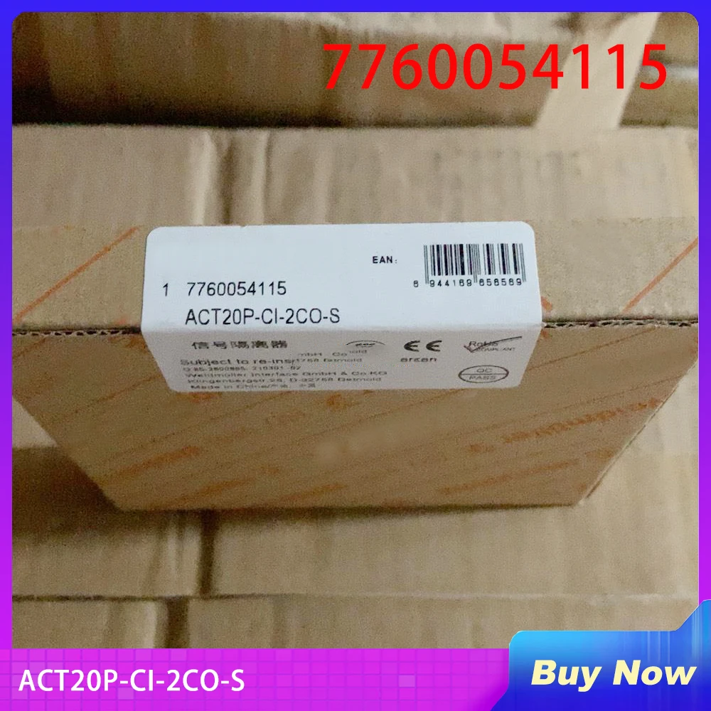 7760054115 For Weidmuller Isolator ACT20P-CI-2CO-S