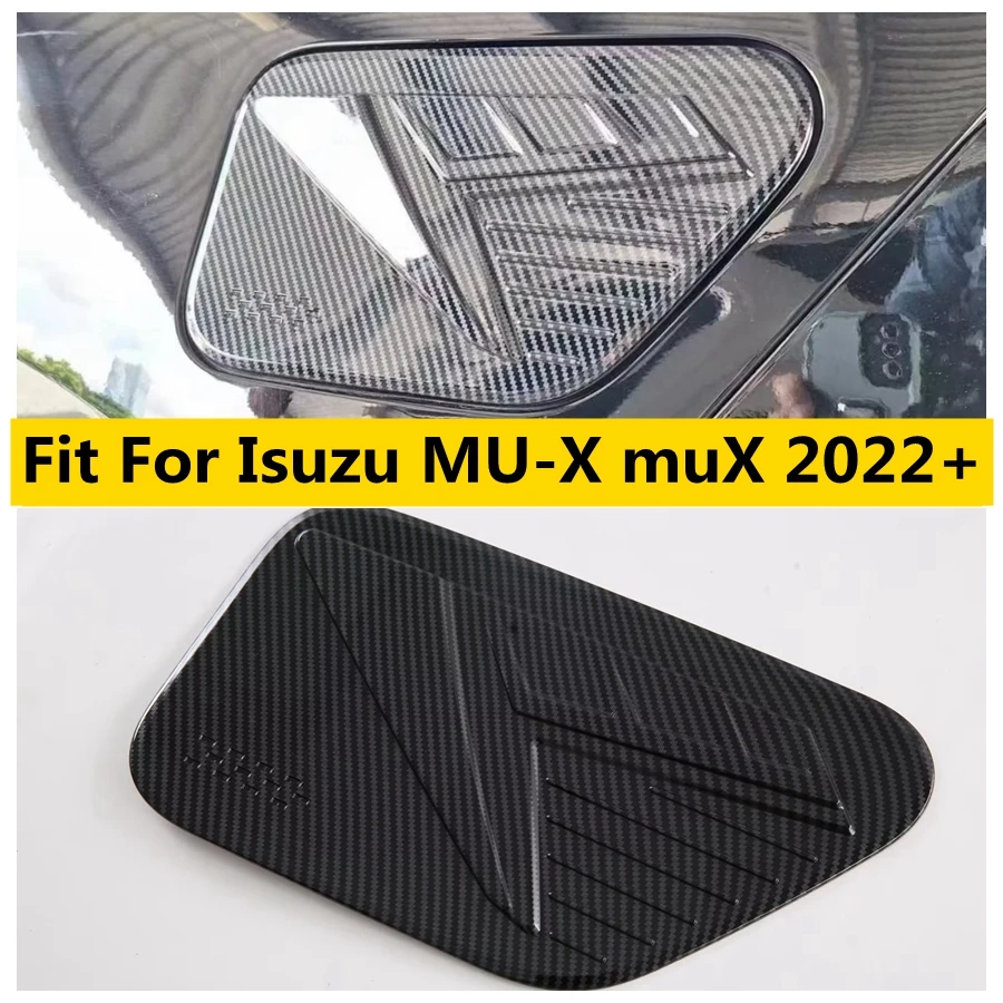 

Car Gasoline Petro Diesel Fuel Tank Oil Filler Cover Cap Trim Exterior Accessories Fit For Isuzu MU-X muX 2022 2023