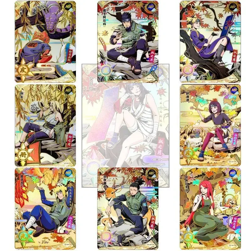 

Kayou Naruto Yuuhi Kurenai Rare Card Mr Series Uzumaki Naruto Anime Characters Collection Toy Flash Card Christmas Gift