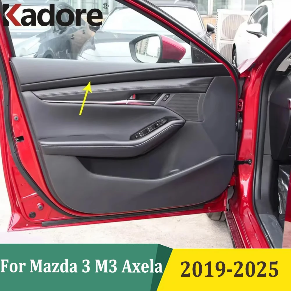 

Для Mazda 3 M3 Axela 2019-2021 2022 2023 2024 2025 украшение двери, молдинговая крышка, защитные наклейки, автомобильные аксессуары