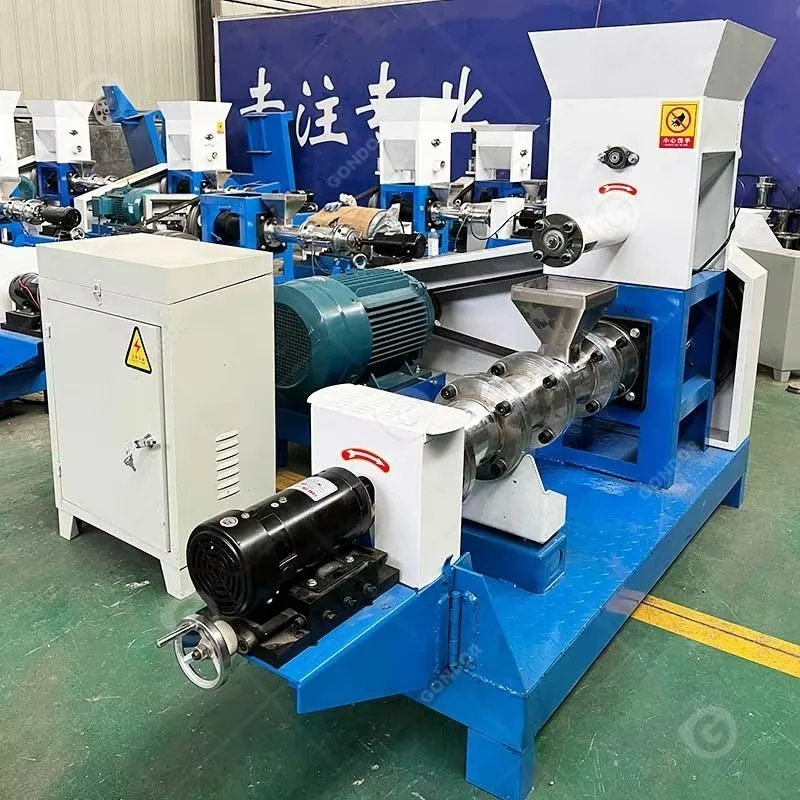 

2026Full 500kg/H Line Floating Fish Feed Dog Pet Treat Wet Pellet Food Extruder Production Make hine in Nigeria
