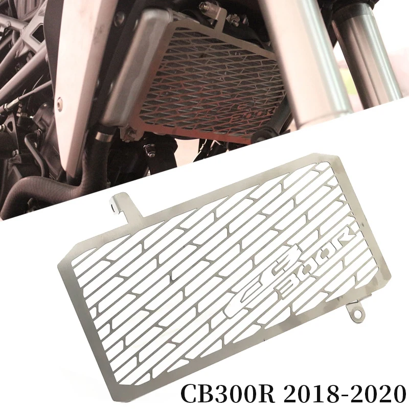 Couverture de Protection de Garde de Grille de Radiateur de Moto en Acier pour HONDA CB300R 2018-2020 Protection de Refroidisseu