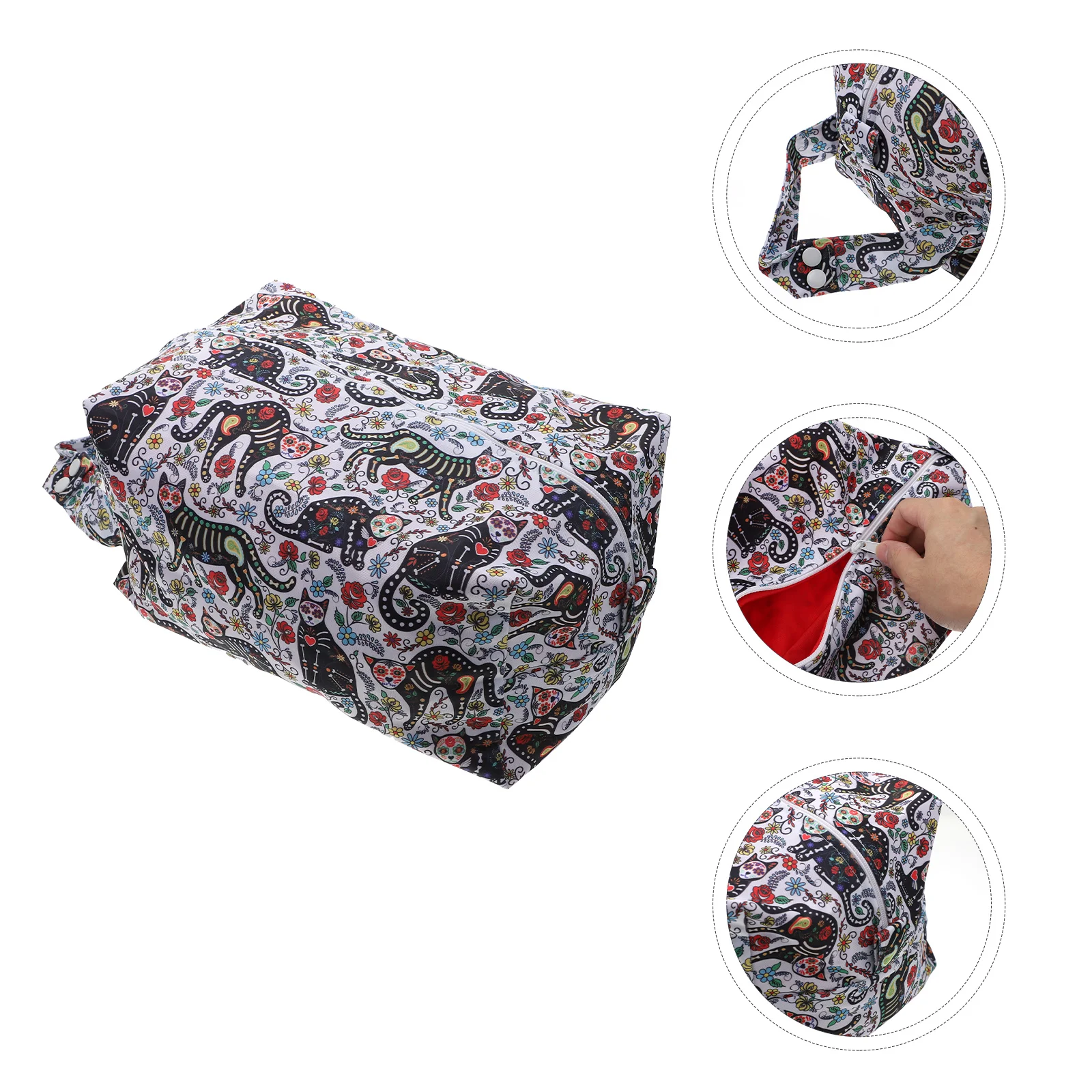 

Storage Bag Nappy Wet Dry Diaper Pouch Portable Nursery Waterproof Baby Diapers Toiletry