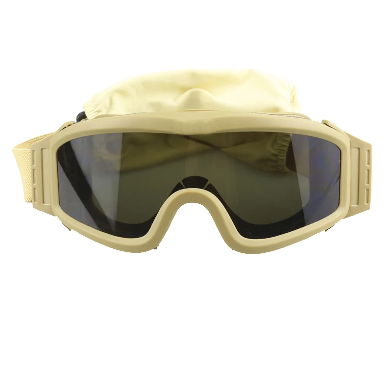 China Manufacturer Protective Goggles Safety Glasses Combat Goggles