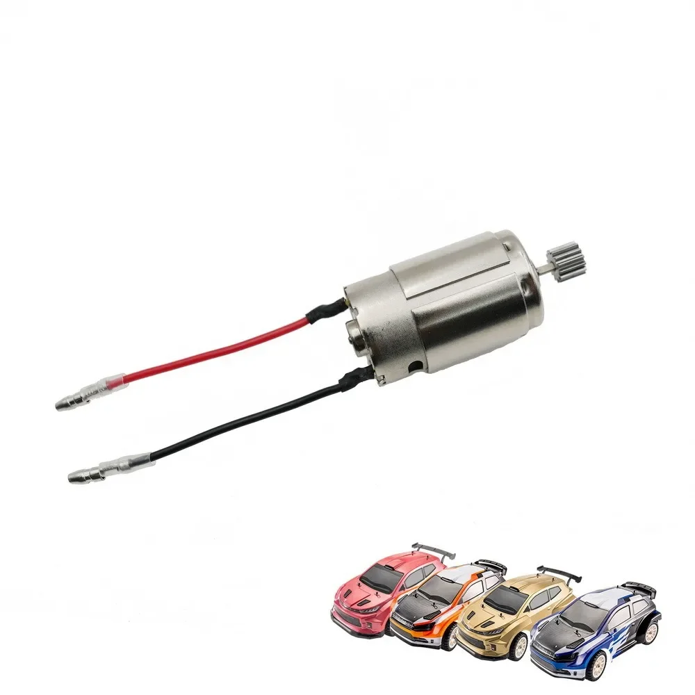 

390 Brush Motor RC Car Motor Low Noise Strong Magnet Copper 14T metal gear for Remote Control Car