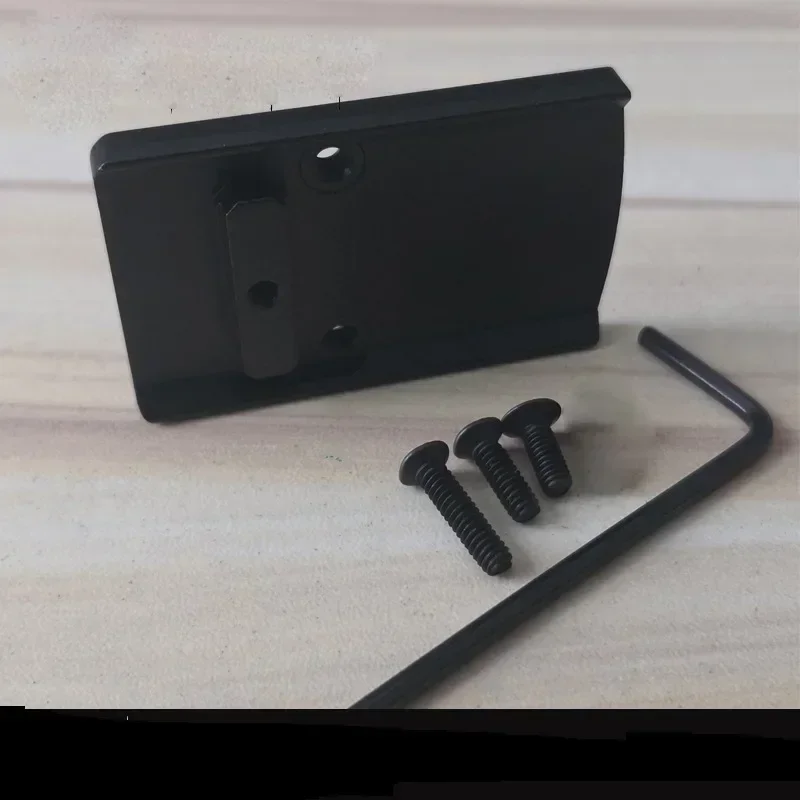 Soporte de Base de placa trasera G17/19/22/23 VISM, adaptador de montaje en riel de mira de punto rojo, accesorios para pistola de juguete